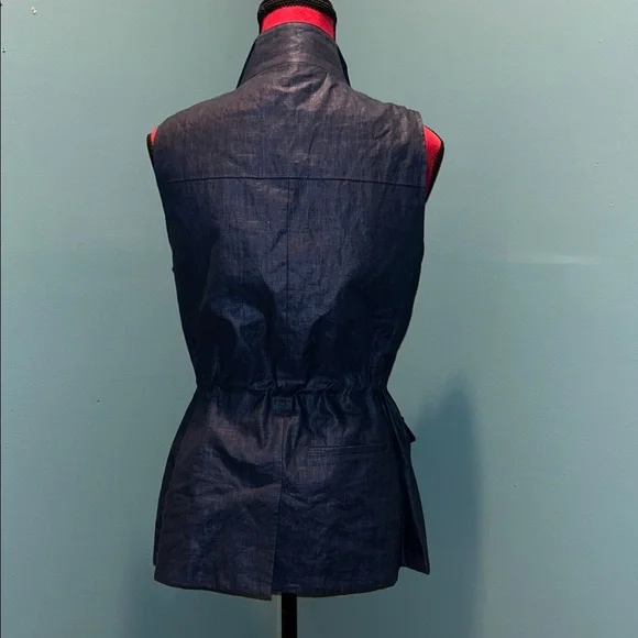 Peter Millar Women's Sleeveless Navy Jacket Size Small - Picture 7 of 13